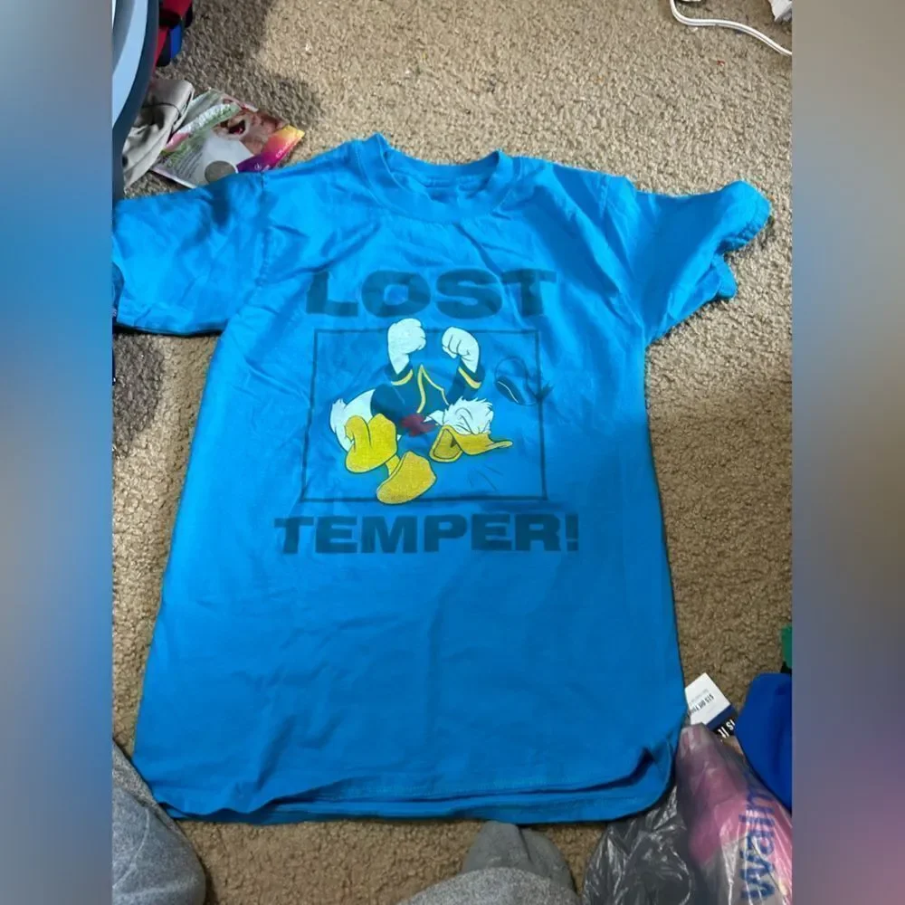 Donald Duck Lost Temper Tshirt